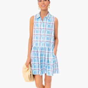 NWT Tuckernuck Plaid Hayes Shirt Dress Sz L